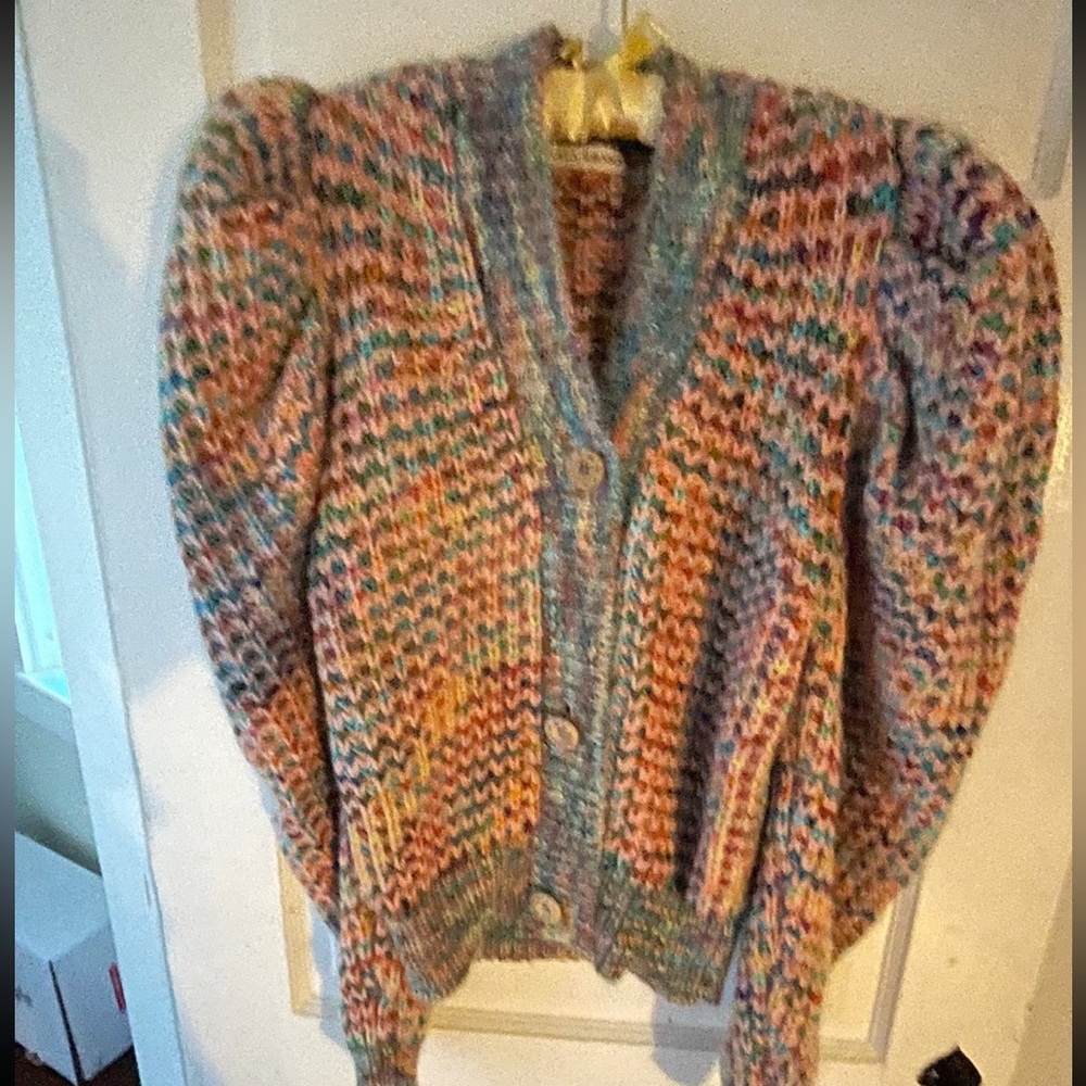 Ulla Johnson Multicolor Knit Cardigan